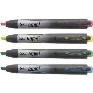  Quill Brand Hype Retractable Highlighters Assorted Colors 