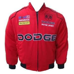  Dodge Motor Sport Jacket Red