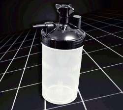 Salter Labs Dry Oxygen Bubble Humidifier Bottle #7600 (THC SLT7600 
