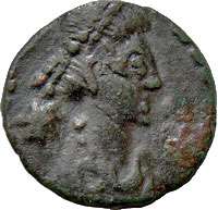 Honorius AE 12 mm Authentic Ancient Roman Coin  