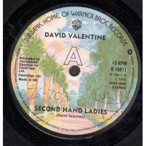   LADIES 7 INCH (7 VINYL 45) UK WARNER 1976 DAVID VALENTINE Music