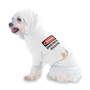  Warning Bernese Mountain Dog with an attitude Hooded 