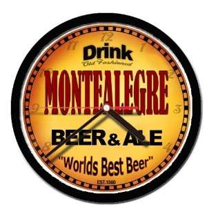  MONTEALEGRE beer and ale cerveza wall clock Everything 