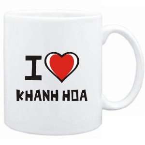  Mug White I love Khanh Hoa  Cities
