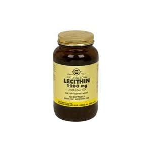  Lecithin 1200 mg   Comprised of concentrated foods that 