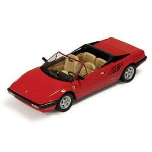  Ferrari Mondial Cabriolet Red 1983 1/43 Scale diecast 