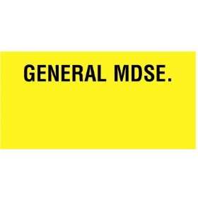 Monarch 1110 Yellow GENERAL MDSE. Labels