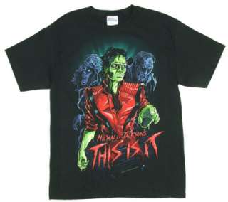 Zombie   Michael Jackson T shirt  