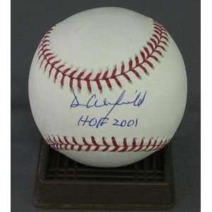 Dave Winfield Signed Major League Baseball   HOF 2001 
