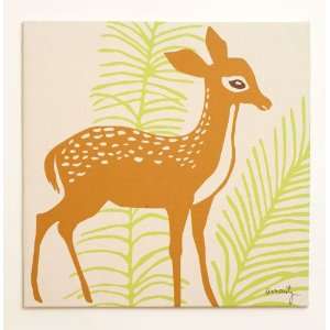  Nursery Hemp Print  Deer