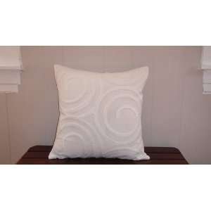  Modern White Decorative Pillow Cover   White Color 