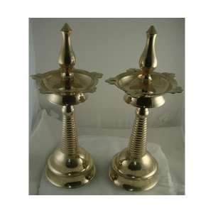  Ayurveda Handicraft   Kerala Brass Lamp 