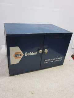   NAPA Belden Wire & Cable Service Center Metal Cabinet 22x14x13.75d