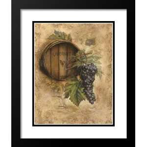  Zachary Alexander Framed and Double Matted 31x37 Cabernet 