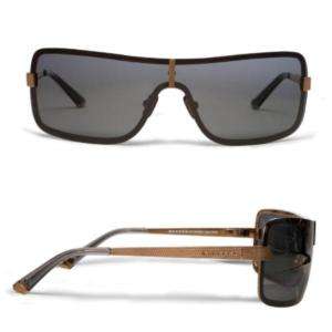 New Skagen S040 TRMP Mesh Rose Gold Shield Sunglasses New In Box 