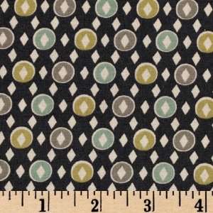  44 Wide Hope Valley Diamond Dandy Charcoal Fabric By The 