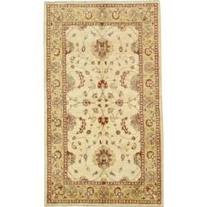 52 x 810 Ivory Hand Knotted Wool Ziegler Rug Furniture & Decor