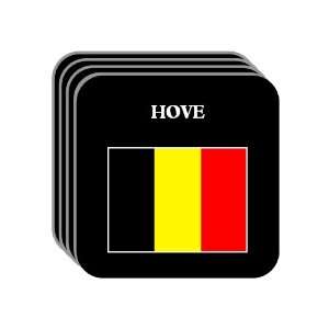  Belgium   HOVE Set of 4 Mini Mousepad Coasters 