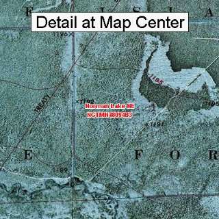   Map   Norman Lake NE, Minnesota (Folded/Waterproof)