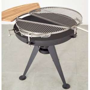  Cunningham Gas Dual Deck Grill and Fire Pit   30 Inches 