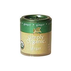  Simply Organic Ginger Root Ground   0.42 oz,(Frontier 