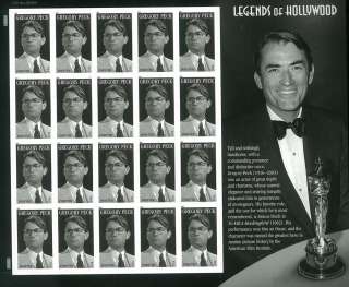 USA Stamp, 2011 Gregory Peck, Important People  