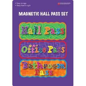  Dowling Magnets Magnetic Hall Pass Set Toys & Games