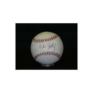  Milton Bradley Autographed Baseball   Autographed 
