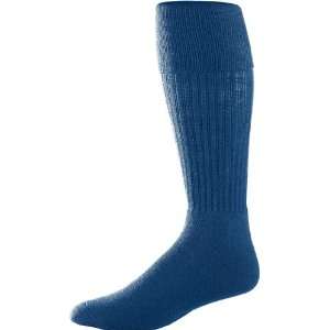   Knee Length Tube Soccer Socks NAVY INTERMEDIATE (TUBE SOCK SIZE 9 11