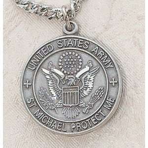   Saint Michael the Archangel Army Military Protection Medal Jewelry