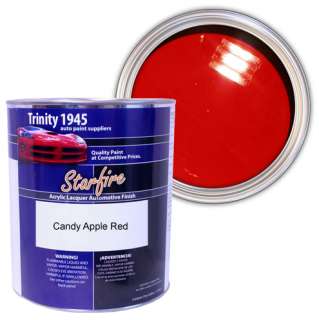 Gallon Candy Apple Red Acrylic Lacquer Auto Paint  