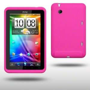 HTC FLYER SILICONE SKIN BY CELLAPOD CASES HOT PINK