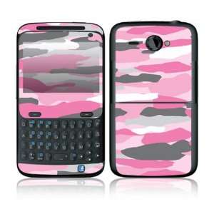 HTC Status / ChaCha Decal Skin Sticker   Pink Camo