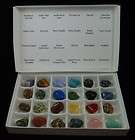 PICK GEMSTONE COLLECTION 24 LG TUMBLED STONES Crystal Mineral Rock 
