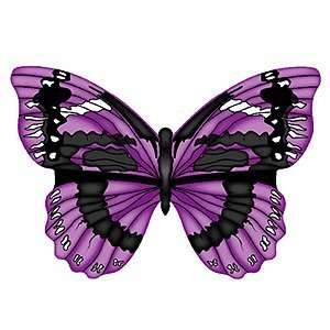  Purple Butterfly Mini MicroLite Toys & Games
