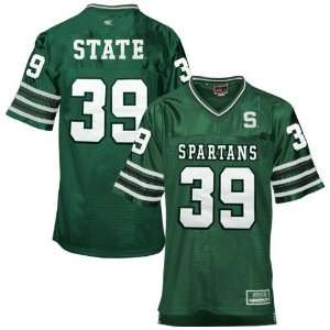  Michigan State Spartans #39 Green Franchise Football 