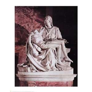  Pieta by Michelangelo Buonarroti 19x25