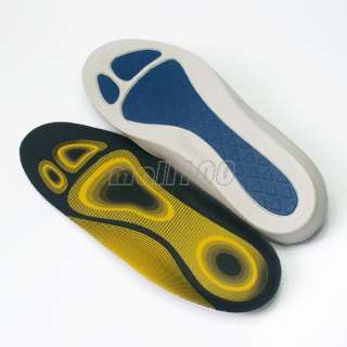 Sports Insoles Shock Absorbing Arch Support Athletic Comfort Hiking 
