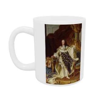   Robes, 1730 (oil on canvas) by Hyacinthe Rigaud   Mug   Standard Size