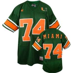  Miami Hurricanes Official Zone Football Jersey Sports 
