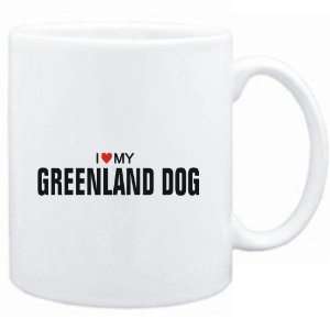  Mug White  I love my Greenland Dog  Dogs Sports 