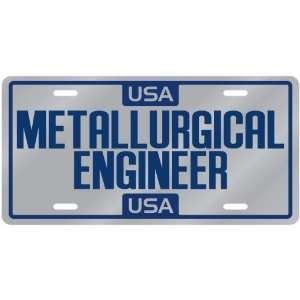  New  Usa Metallurgical Engineer  License Plate 