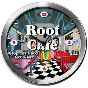  ROOF 14 Inch Cafe Metal Clock Quartz Movement Kitchen 