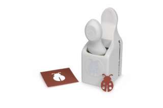 Martha Stewart Crafts   Double Craft Punch   Ladybug 015586762297 
