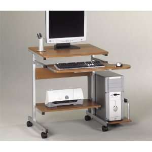   PC Desk Cart Anthracite Laminate/Metalic Gray Frame