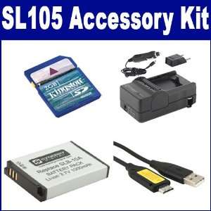  Samsung SL105 Digital Camera Accessory Kit includes 