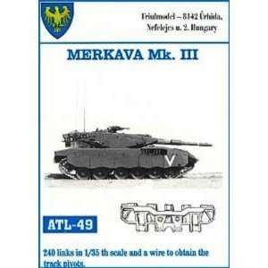    Friulmodel ATL49 1/35 Metal Track for Merkava MK.III. Toys & Games