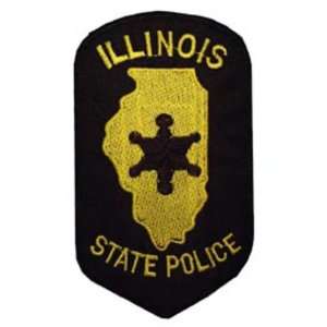 Police Illinois State Patch Patio, Lawn & Garden