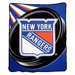  New York Rangers Royal Plush Raschel NHL Blanket (700 
