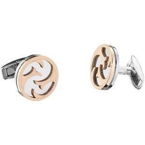  Stainless Steel Cuff Links with Immerse Plating Jewelry